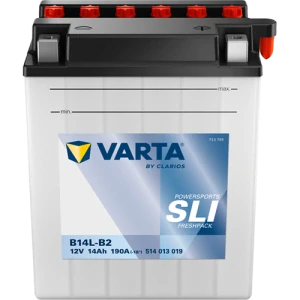 Varta Powersports SLI Freshpack 12V 14Ah 190A 514013019