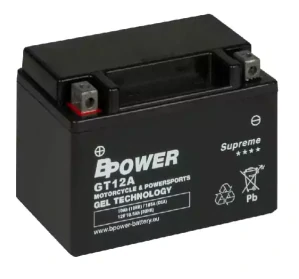 BPOWER SUPREME 10Ah 185A 12V L+ WC GT12A (GEL)