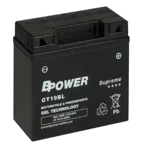 BPOWER SUPREME 18Ah 275A 12V P+ WC GT19BL (GEL)