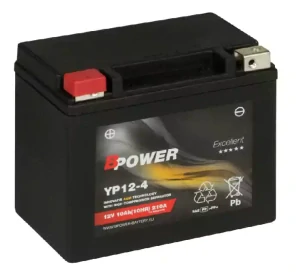 BPOWER EXCELLENT 10Ah 210A 12V L+ WC YP12-4 (AGM)