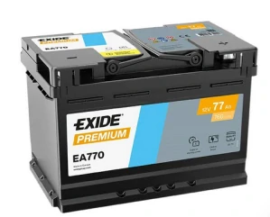 Exide Premium 12V 77Ah 760A EA770