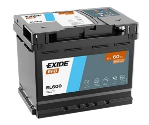 EXIDE EFB 12V 60Ah 640A Start-Stop EL600