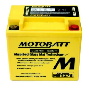 MOTOBATT 12V 6.5Ah 100A MBTZ7S
