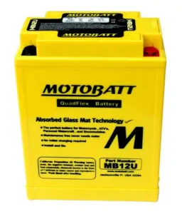MOTOBATT 12V 15Ah 160A MB12U