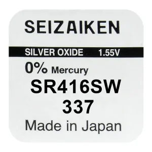 Seizaiken SEIKO 337 SR416SW