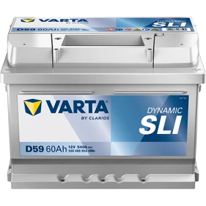 Varta DYNAMIC SLI 12V 60Ah 540A 560409054 D59