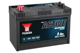 Yuasa YBX Active Marine Start 12V 100Ah 750A M31-100S